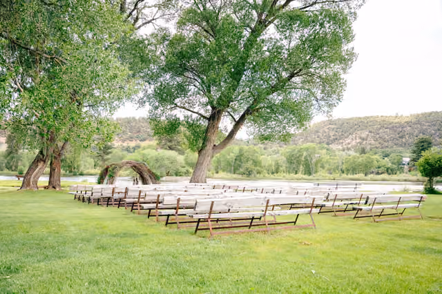 ceremony site empty